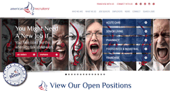 Desktop Screenshot of americanrecruiters.com